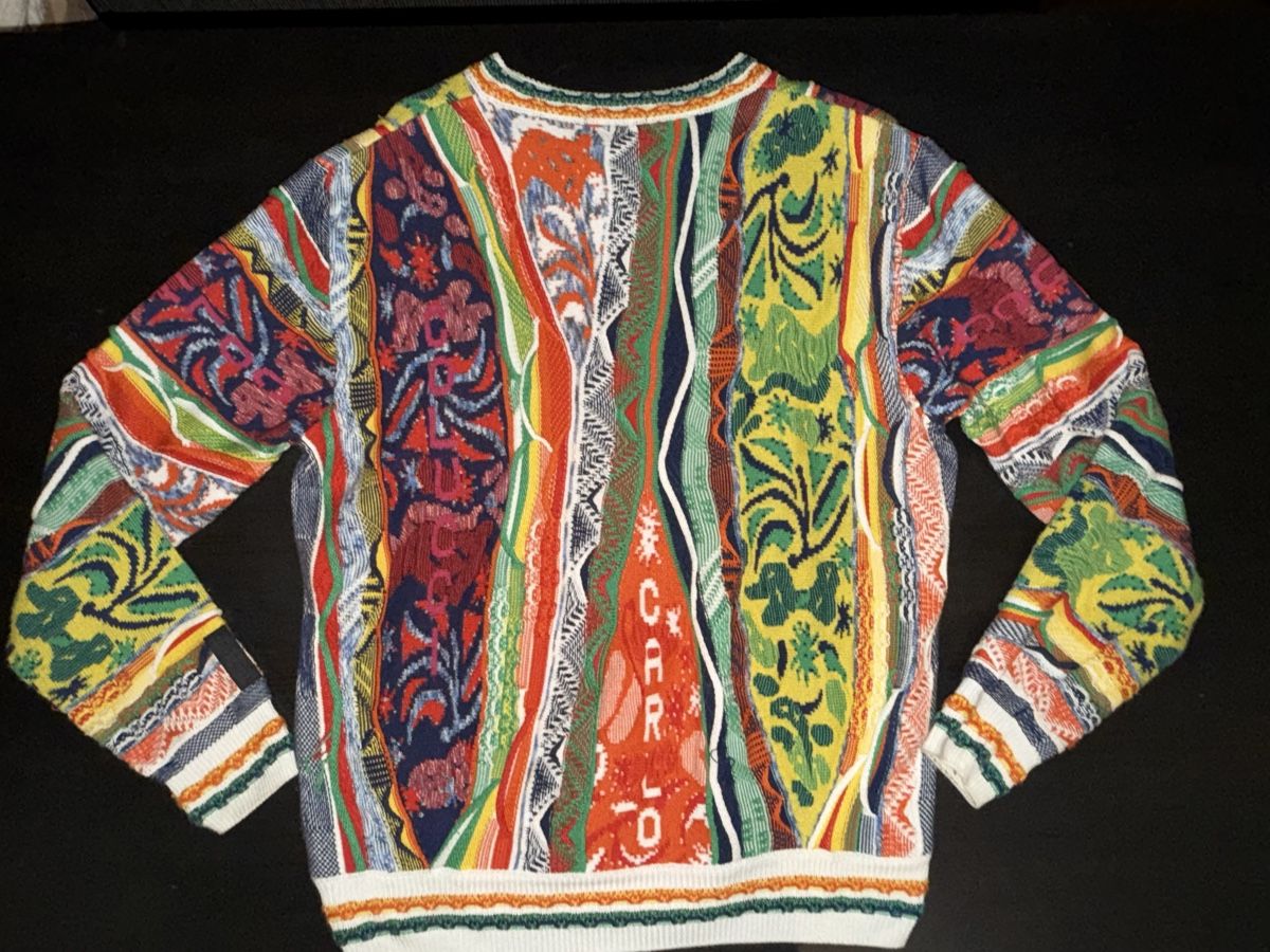 Carlo Colucci Maglioni & Felpe: Carlo Colucci Pullover, bunter Strickpullover, Gr. M – Usato da Langenthal venduto da Fernando1999 4
