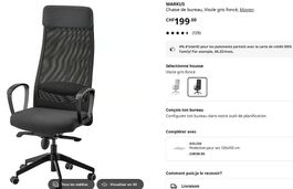 MARKUS Chaise de bureau