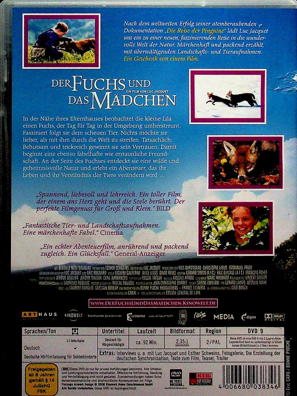 Alle DVDs: DVD Der Fuchs und das Märchen – Gebraucht aus Reitnau von zao_6stq 1