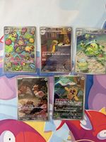 Pokémon Art Rare Karten Set – 5 Karten – Top Zustand