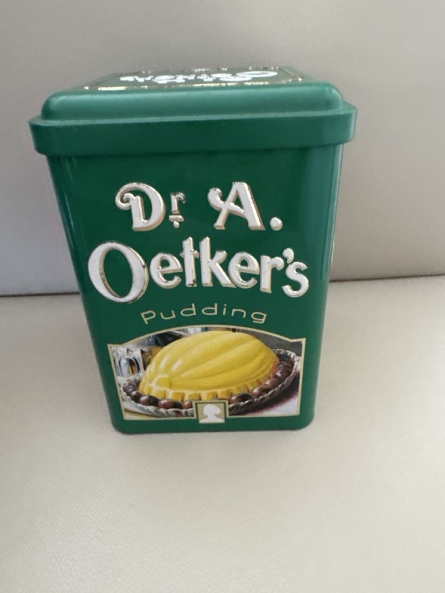 Recipients et similaires: Dr. A. Oetker's Pudding Blechdose  – D'occasion à Zürich par Smarties13