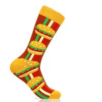 BUNTE DESIGN SOCKEN-Hamburgers (Small 36-40)