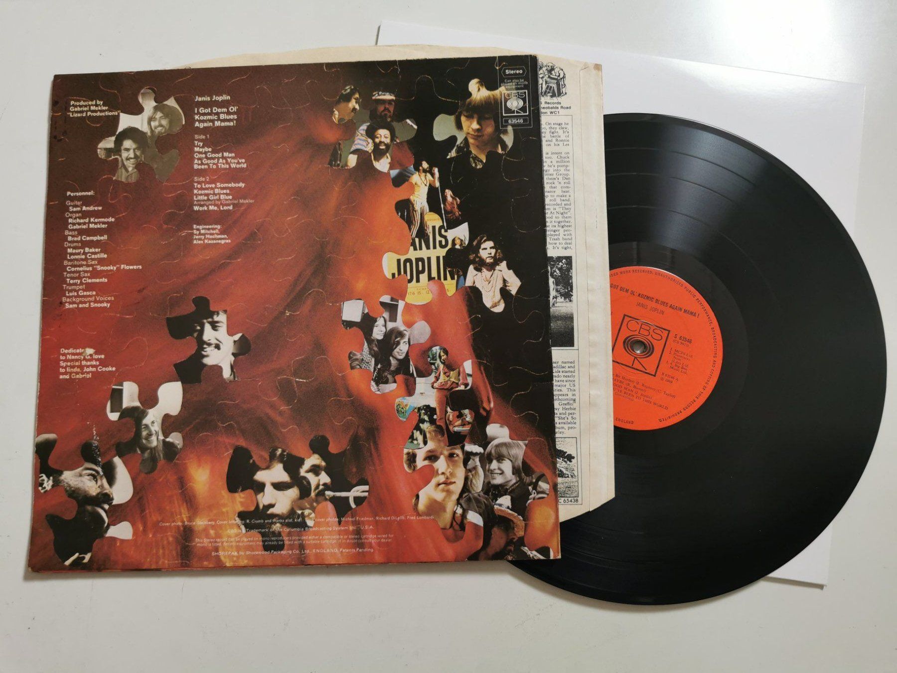 Dischi in vinile: JANIS JOPLIN - KOZMIC BLUES – Usato da Grafenried venduto da House-of-Oldies 1
