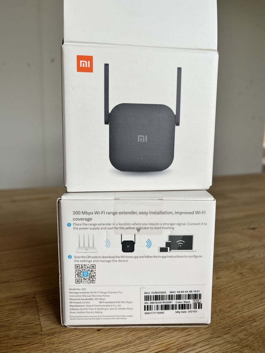Xiaomi WiFi: Xiaomi Mi Wifi Range Extender Pro – Nuovo e nell'imballaggio originale da Birsfelden venduto da Ric8do 1
