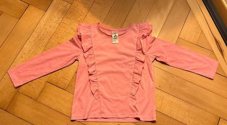 Mädchen Pullover pink Größe 116