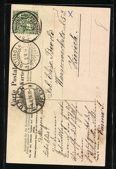 Cartes postales: AK Basel, Spalenthor, Strassenbahn – D'occasion à Berlin par bartko-reher 1