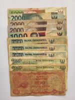 Banknoten aus Indonesien