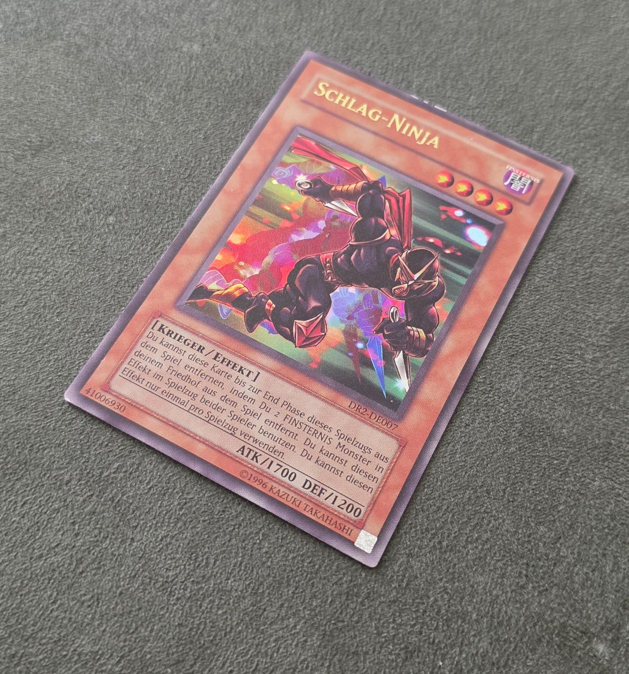 Yugioh Cartes à collectionner: Yu-Gi-Oh! DR2-DE007 Schlag-Ninja EX+ – D'occasion à Oberwil BL par Autobueb 1