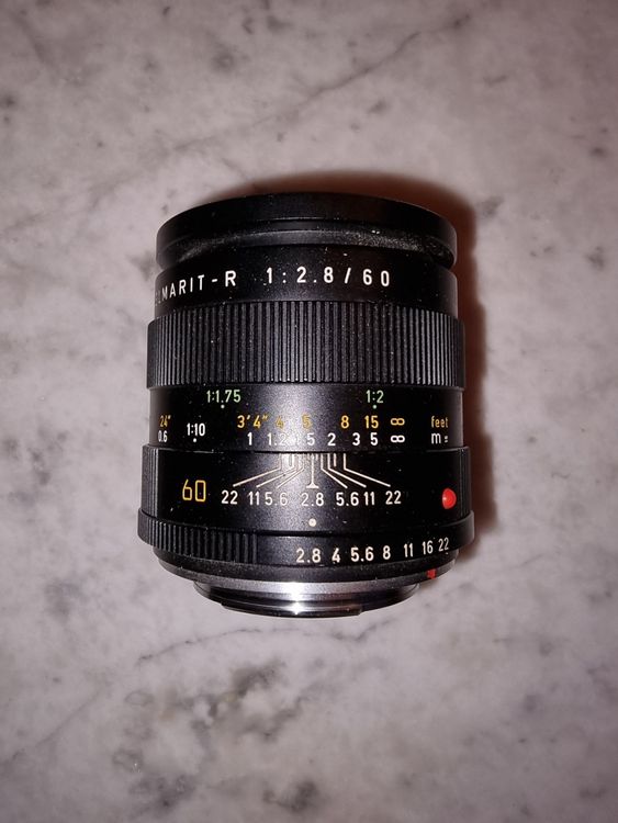 Objectif Leica Macro-Elmarit-R 60mm F/2.8 - Légendaire, En Très Bon état Pour Photos Rapprochées