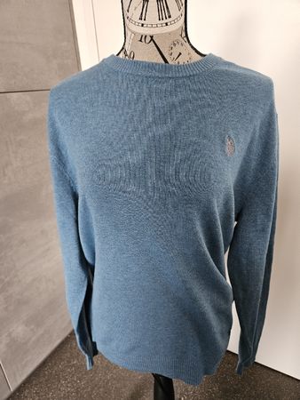 U.S. Polo Assn. Pullover, Grösse M, Hellblau