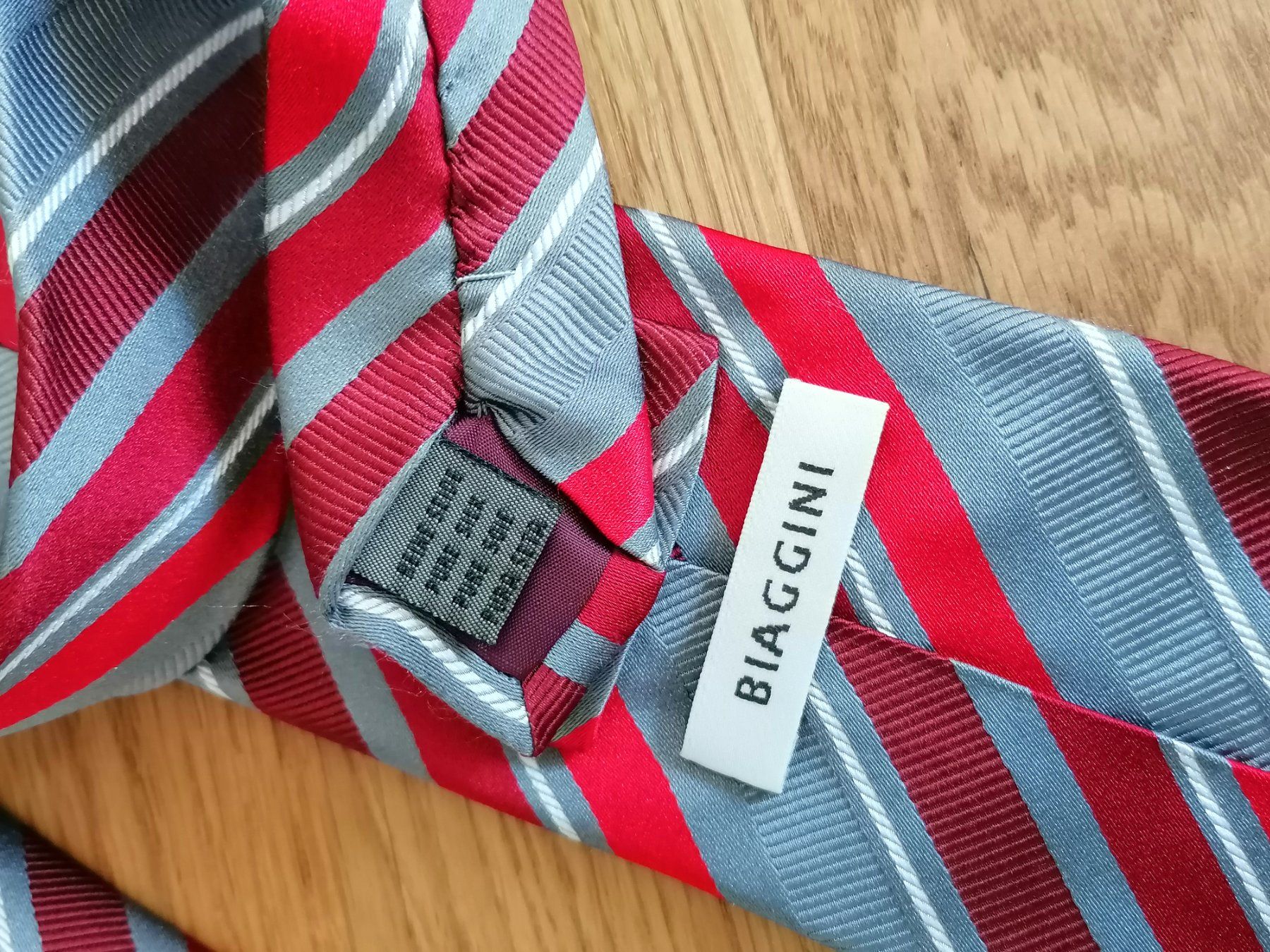 Cravatte: Biaggini Krawatte 100% Seide - Nr.263 – Usato da Basel venduto da vintagecollector 2