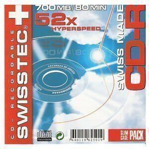 CD & DVD vergini: CD-R SWISSTEC 700MB/80min – Nuovo e nell'imballaggio originale da Bionnens venduto da Meg011