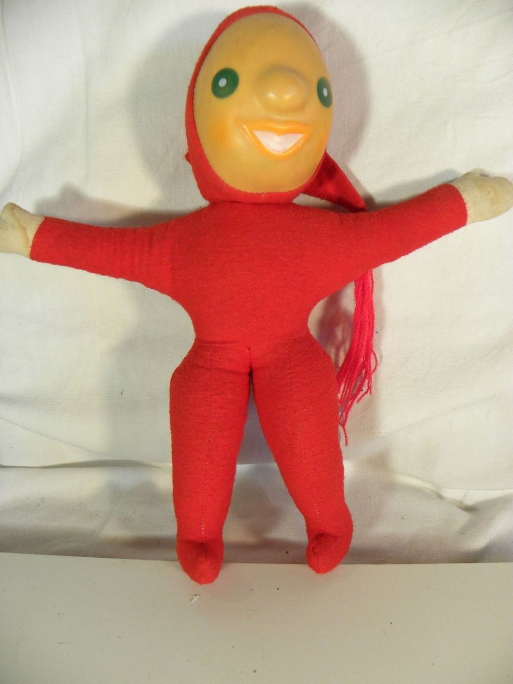 Puppen: Alte rote Original-Knorrlifigur – Gebraucht aus Reinach von Cargill 1