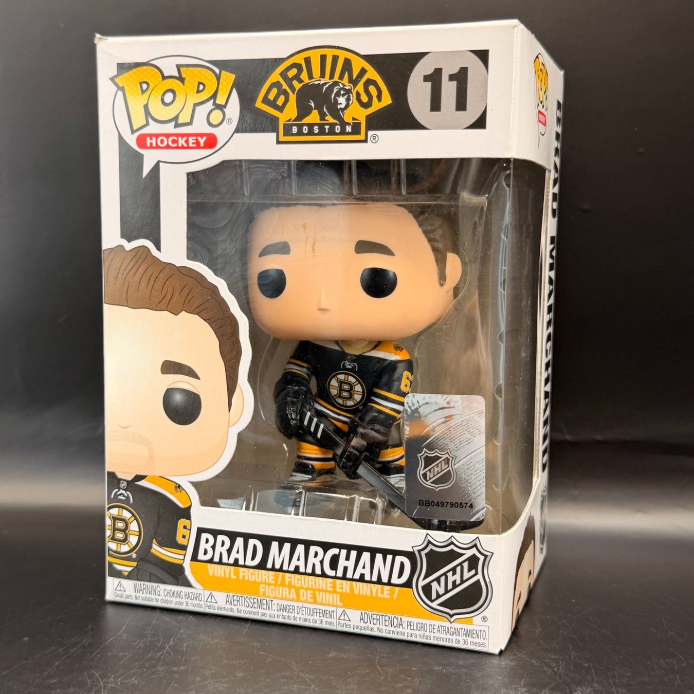 Funko Statuette: Funko Pop! NHL Brad Marchand 11 – Usato da Düdingen venduto da Nerdworld