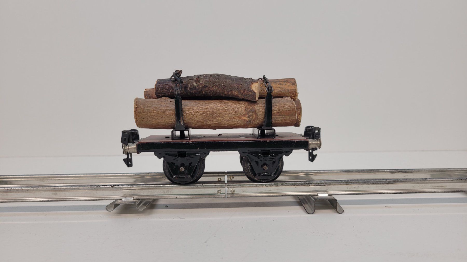Märklin Modellini di ferrovie: Spur 0, Märklin Langholzwagen – Usato da Büsserach venduto da ModellbahnDepot