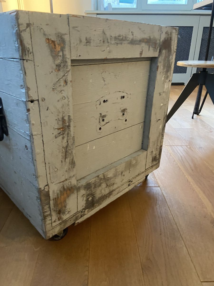 Cassapanche: Schiffskiste Vintage auf Rollen – Usato da Teufen AR venduto da Alex2380 2