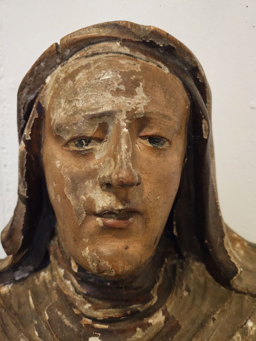 Sculture & Statue: skulptur mittelalter – Difettoso da Schwellbrunn venduto da Omega-alpha 1