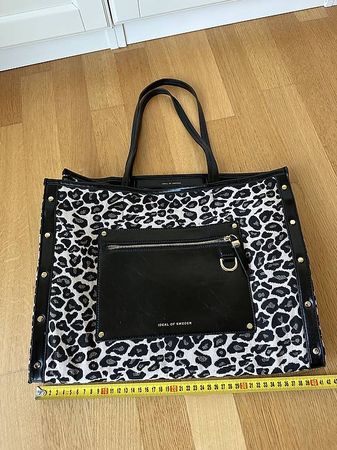 'iDeal of Sweden' Leopard Print Shopper Tote Bag