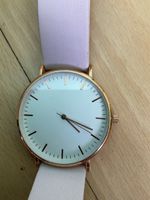 Armbanduhr roségold weiss rosa Armband gebrauchter Zustand