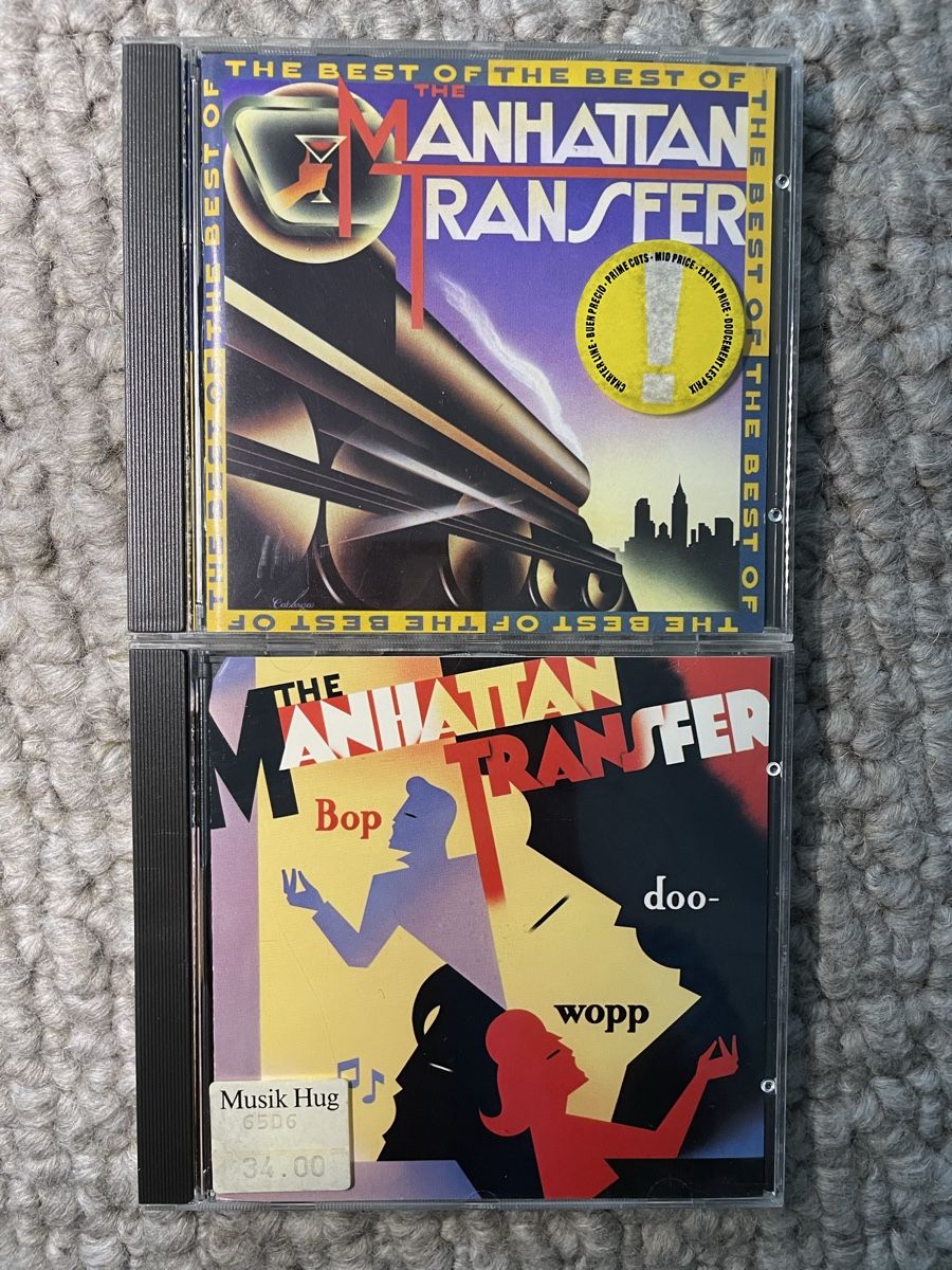 CDs: 2x The Manhattan Transfer – Gebraucht aus Reinach AG von trigger7811