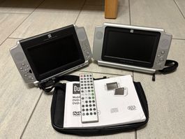 Dual DVD Player, Mobiler DVD Player, Tiptop Zustand