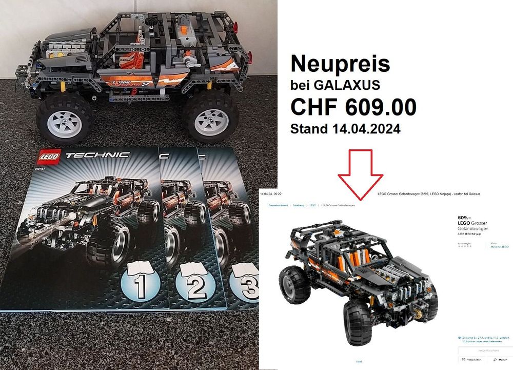 Lego Technic 8297 Off Roader Lego 8297 Instructions Lego Technic