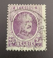 Belgien alte briefmarke