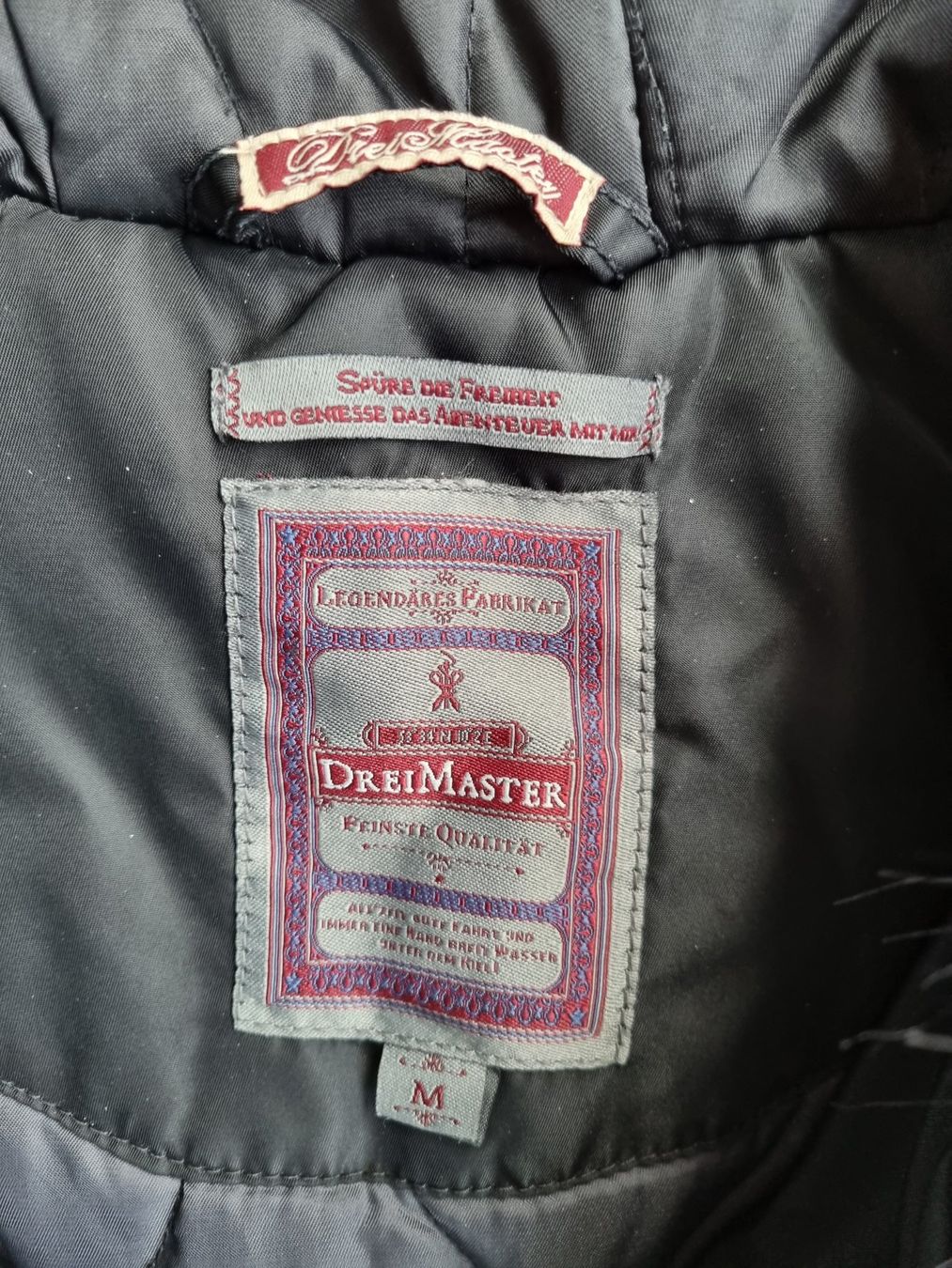 Mäntel: DreiMaster Winterjacke Grösse M schwarz – Gebraucht aus Schüpfheim von Rezwel 2