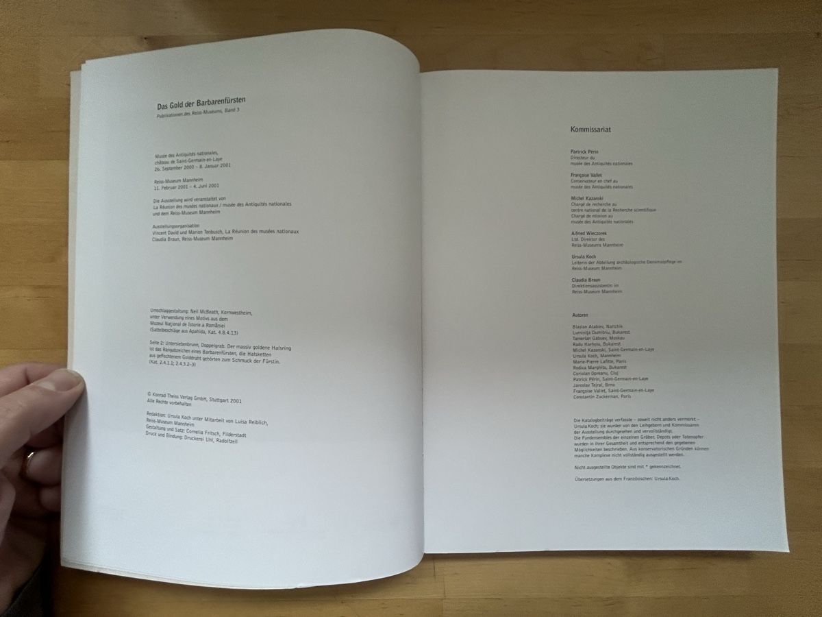 Libri: Das Gold der Barbarenfürsten – Usato da Himmelried venduto da rasmus67 3