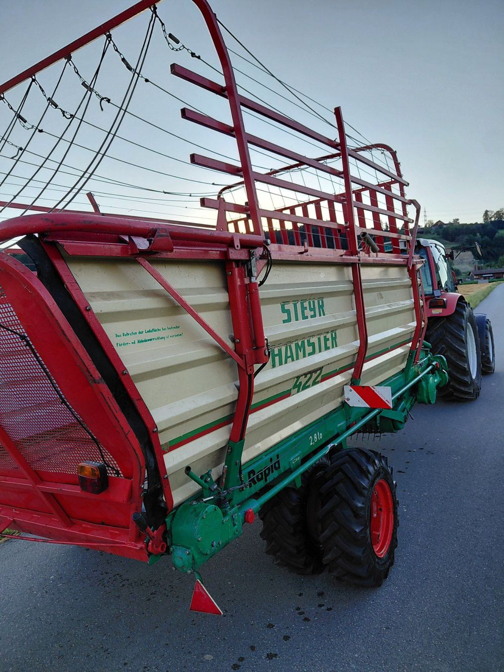 Steyr Anhänger: Ladewagen Steyr Hamster 422 – Gebraucht aus Inwil von isegger01 2