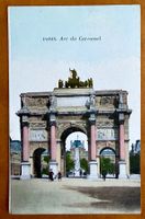 PARIS - Arc du Carrousel - Animation - Belle carte ancienne
