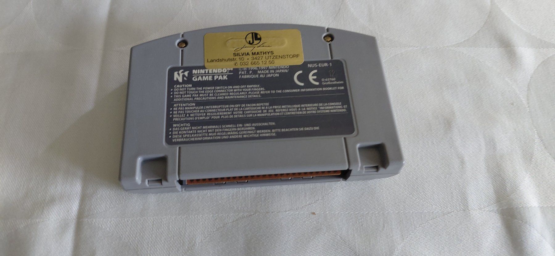 Giochi: Charly Blasts Teritory  Nintendo 64 – Usato da Gretzenbach venduto da Uli1980 1