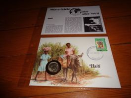 Münzbrief Haiti