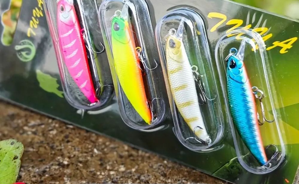 4 Seika Pro Wobbler Pikebomb 10cm 44g - Hechtköder Set Zum Spinnfischen