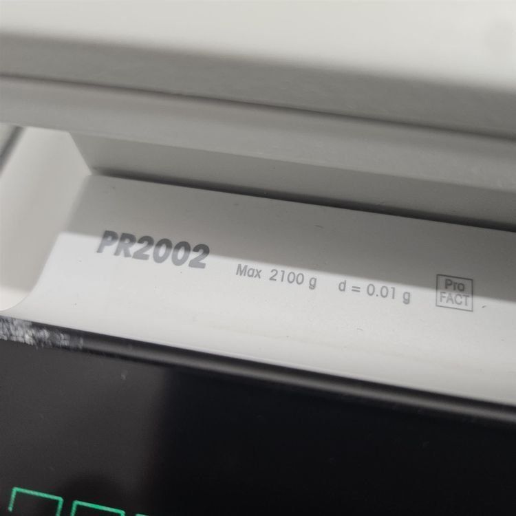 Accessori da laboratorio: Mettler Toledo PR2002 – Usato da Niederdorf venduto da LeptonAG_Labor 1