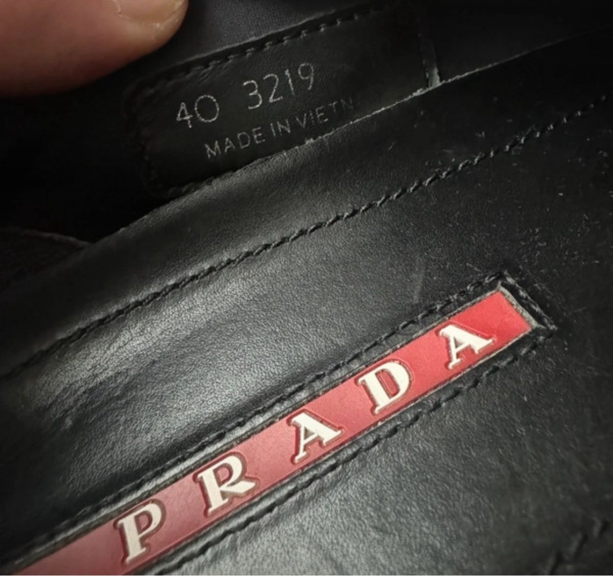 Prada Chaussures hommes: Prada Crossection Sneakers Gr.45 – D'occasion à Zürich par zoh_26cj 5
