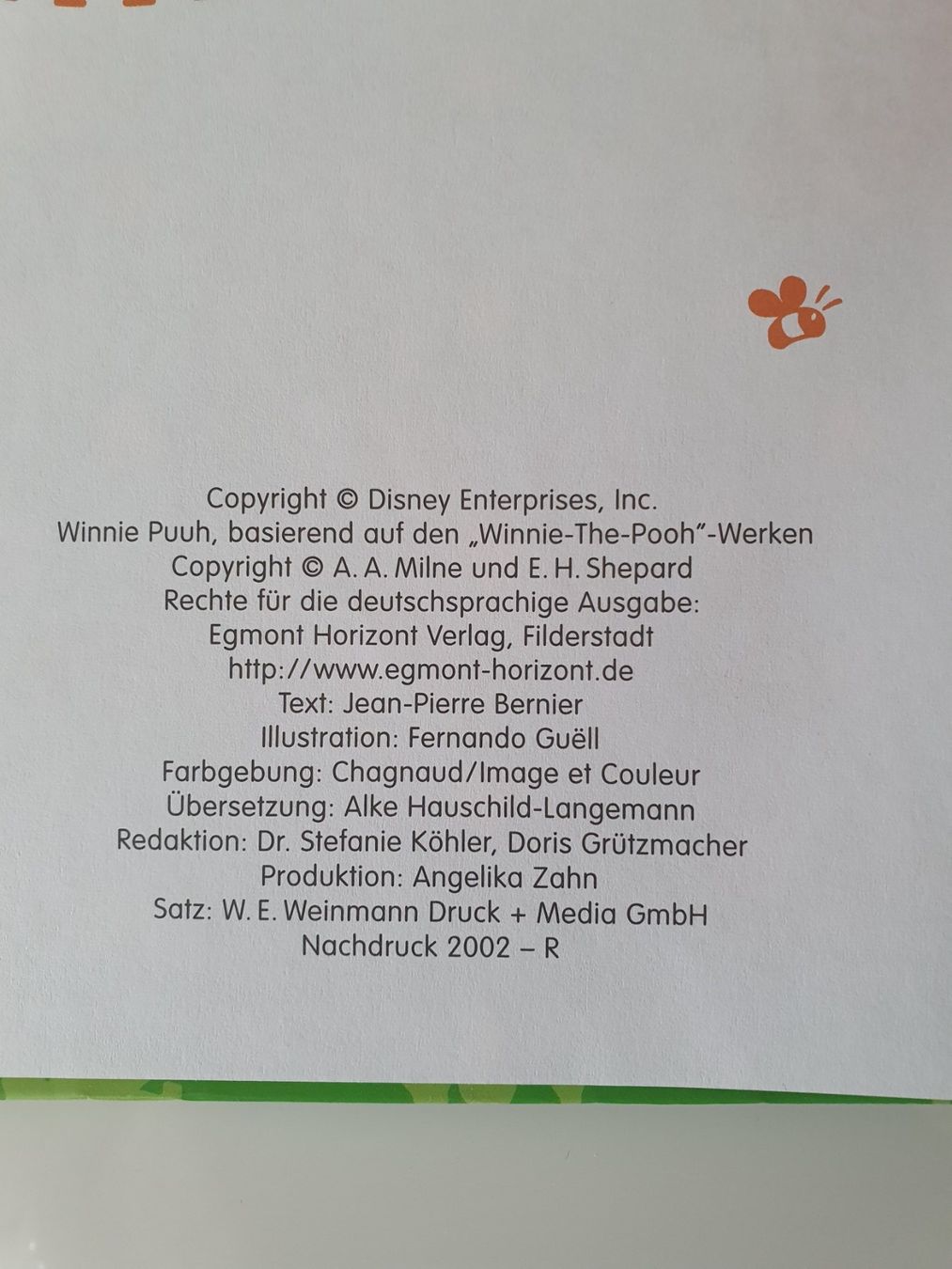 Bücher: Winnie Puuh - Entdecke den Wald / Disney – Gebraucht aus Oberdorf BL von BaldenEagle 1
