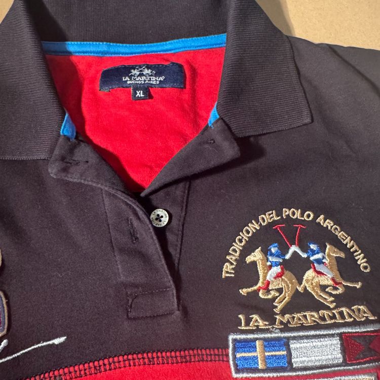 La Martina Magliette Polo: La Martina St Tropez vintage polo (Ralph Lauren france) – Usato da Rheinfelden venduto da sourced_limited 2