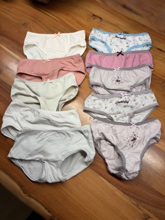 Unterhosen Gr. 98/104 Mädchen 10 Stk.