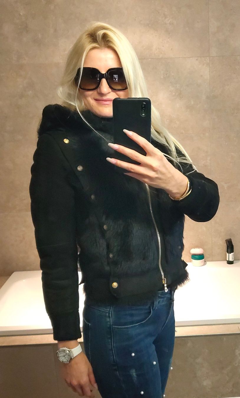 Balmain Giacche: Balmain Lammleder Jacke schwarz – Usato da Meilen venduto da Aphrodite87