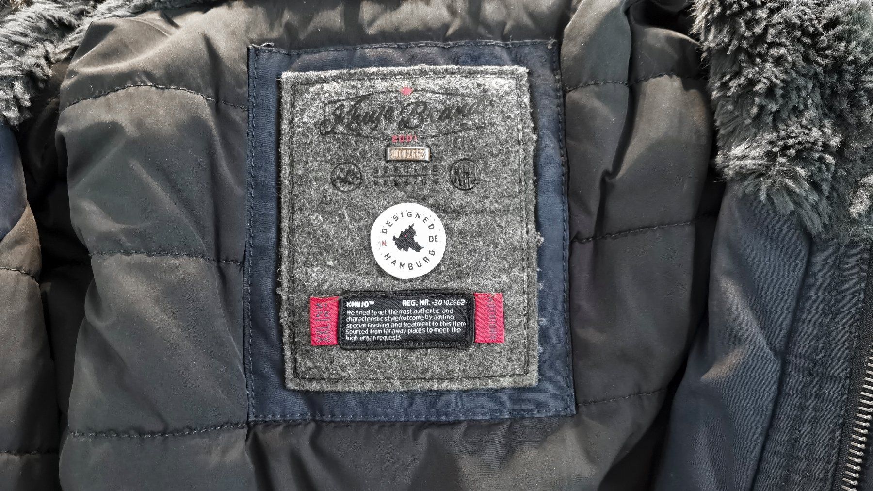 Khujo Mäntel: Winterparka Khujo, dunkelblau, XXL – Gebraucht aus Jonen von Wolfgang.Wahl 3