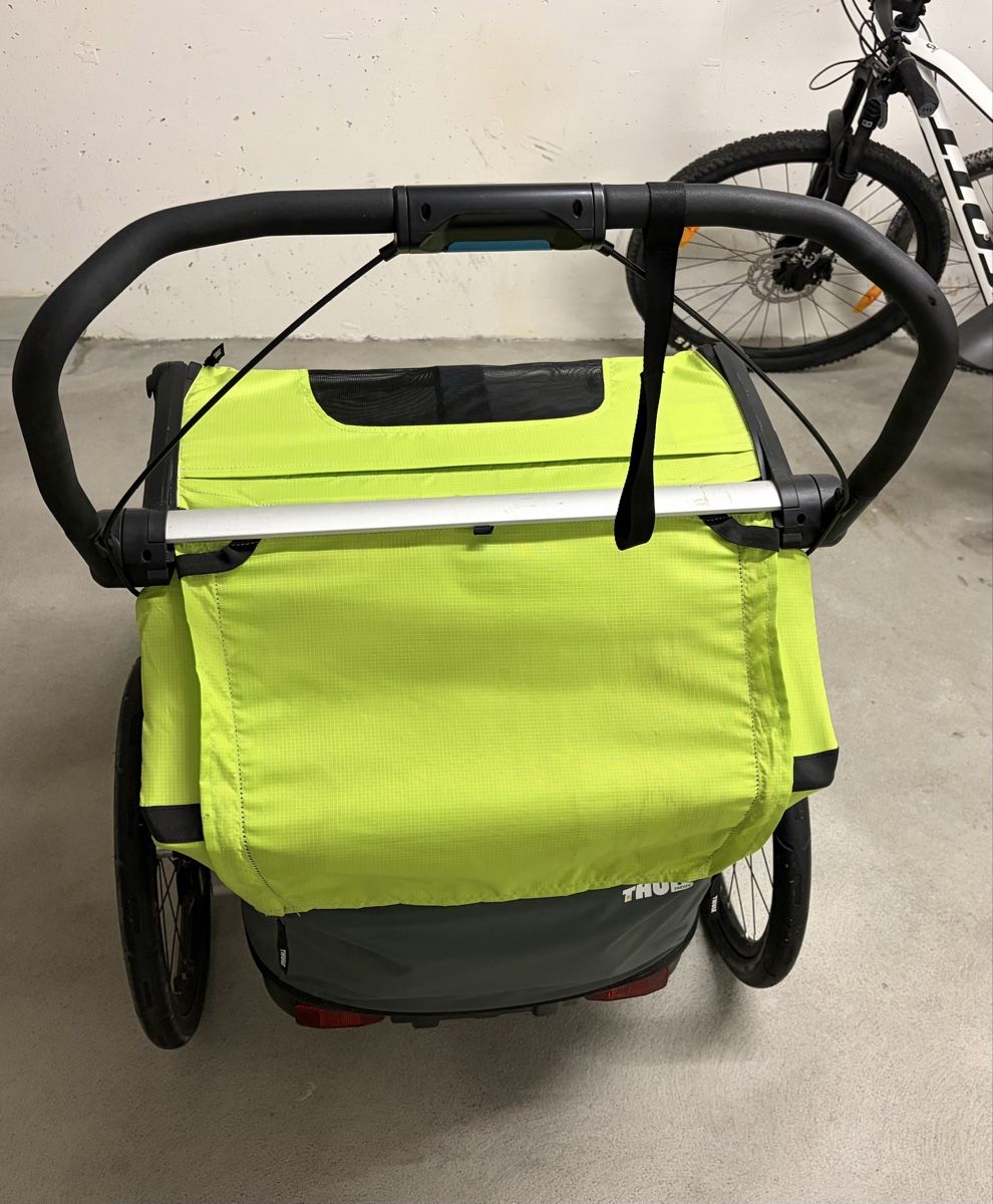 Thule Rimorchi: Thule Chariot Cab 2 (Zweisitzer) – Usato da Volketswil venduto da widi87 3