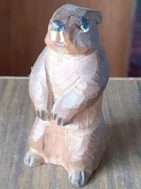 Statuette: Brienz Schnitzerei Murmeltier – Usato da Mörschwil venduto da antiksalon 2
