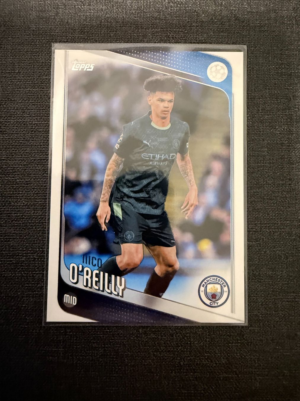 Topps Carte collezionabili: Topps Nico Oreilly Manchester City – Usato da Burgdorf venduto da Sports_Cards_3400