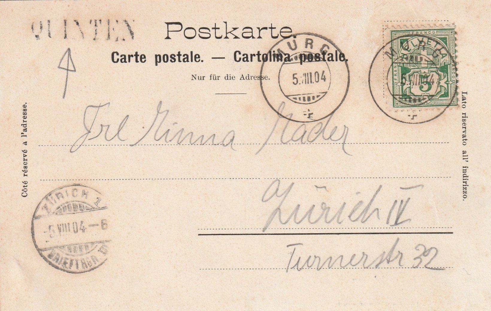 Cartes postales: Quinten – D'occasion à Rorschacherberg par fratovi2 1