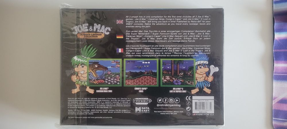 Nintendo Giochi: Joe & Mac Ultimate Cavman Collection SNES – Nuovo e nell'imballaggio originale da Enney venduto da ALEX2101 1