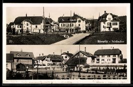 AK Bümpliz-Stöckacker, Straßenpartie am Ortseingang, Ortspar
