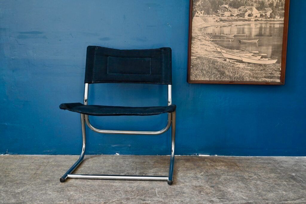 Sessel: Set de 4 fauteuils Lounge ou chauffeuses causeuses design – Gebraucht aus COLMAR von Sophiebellelurette 5