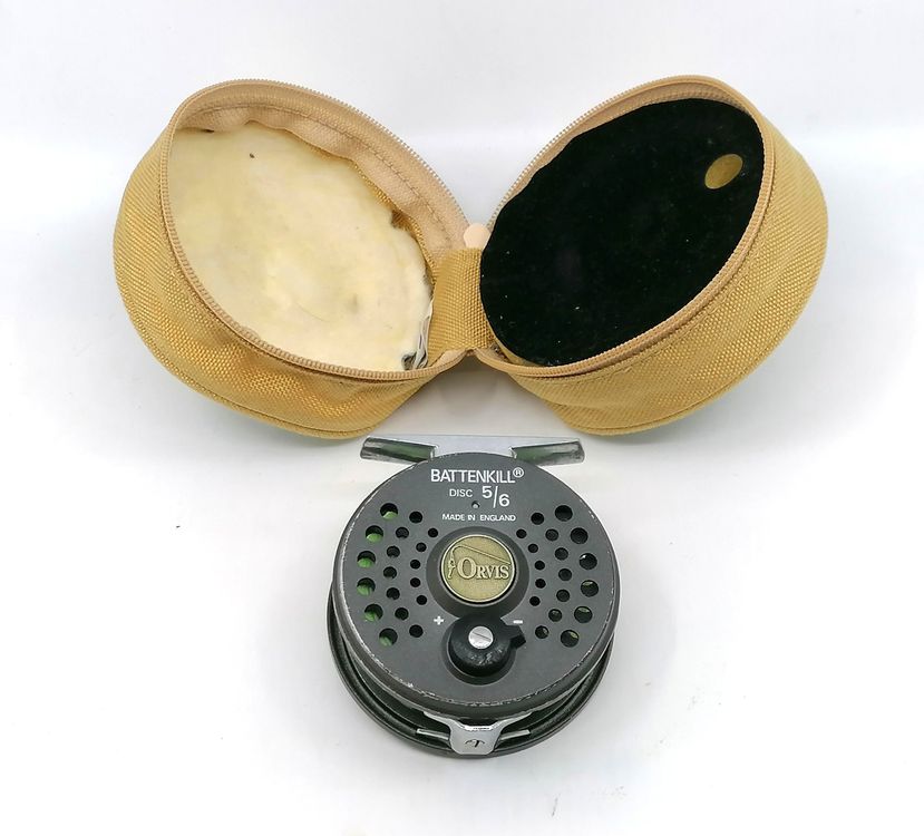 Fliegenrolle Orvis Battenkill Disc 5/6 & Lee Wulff TT-6-F/CI (Gebraucht) in  Reinach BL fr CHF 276  mit Lieferung auf Ricardo kaufen