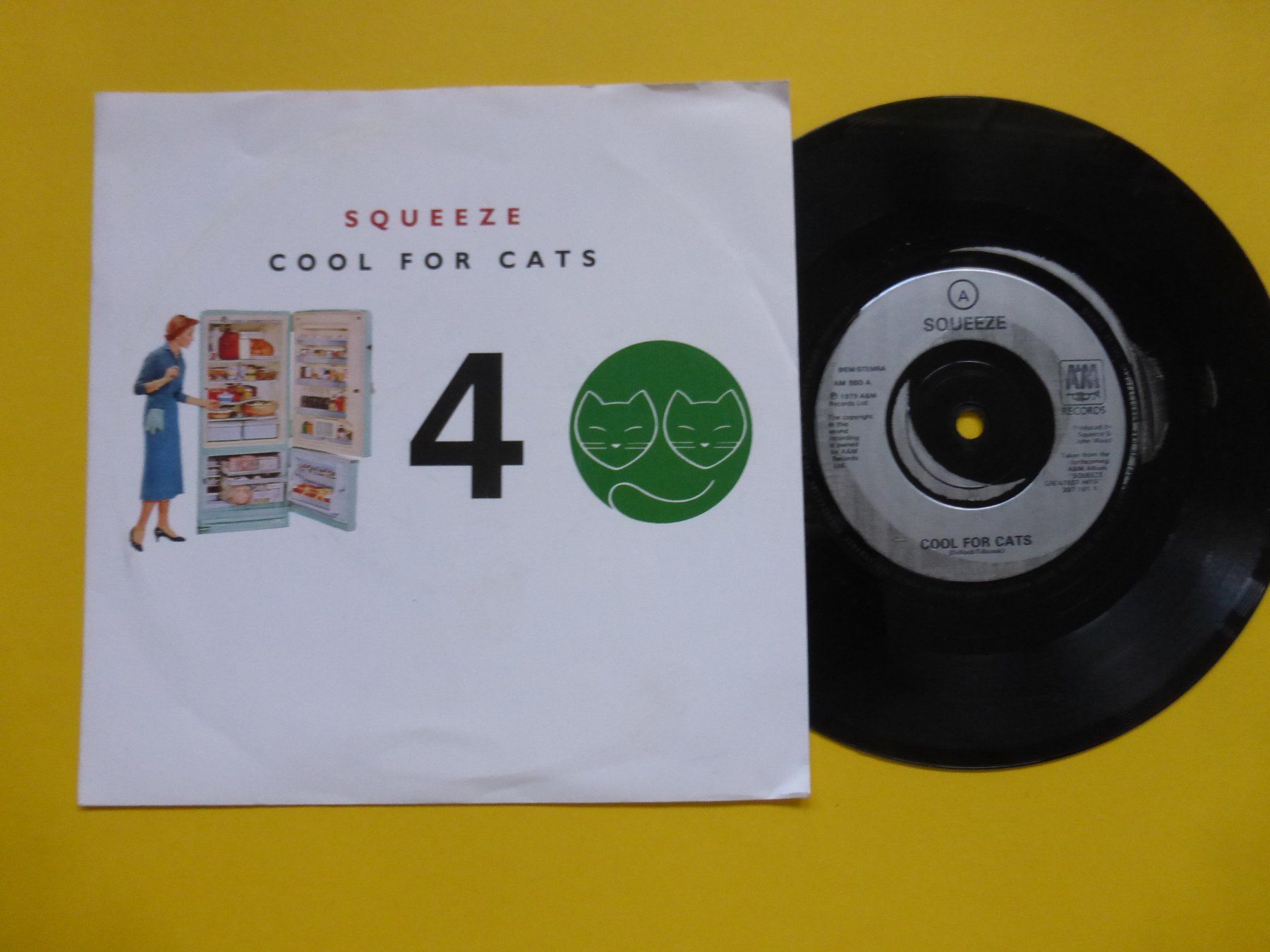 Schallplatten: Squeeze – Cool For Cats – Gebraucht aus Zürich von Swiss57